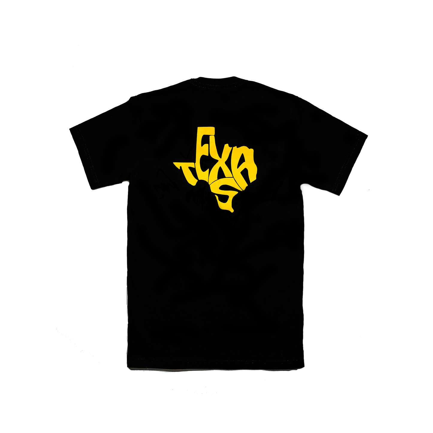 TXHSFB T-Shirt Black/Yellow
