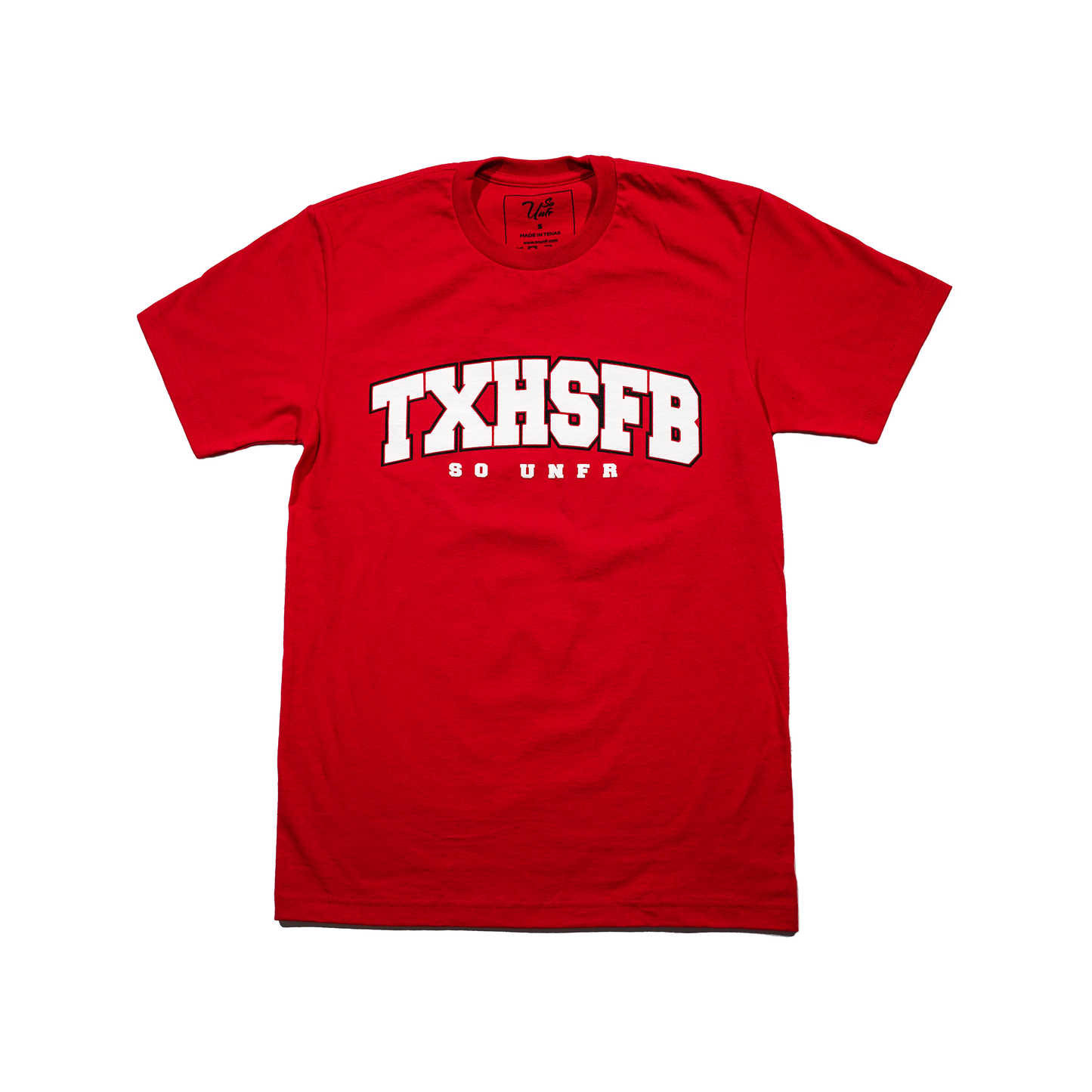 TXHSFB T-Shirt Red/White