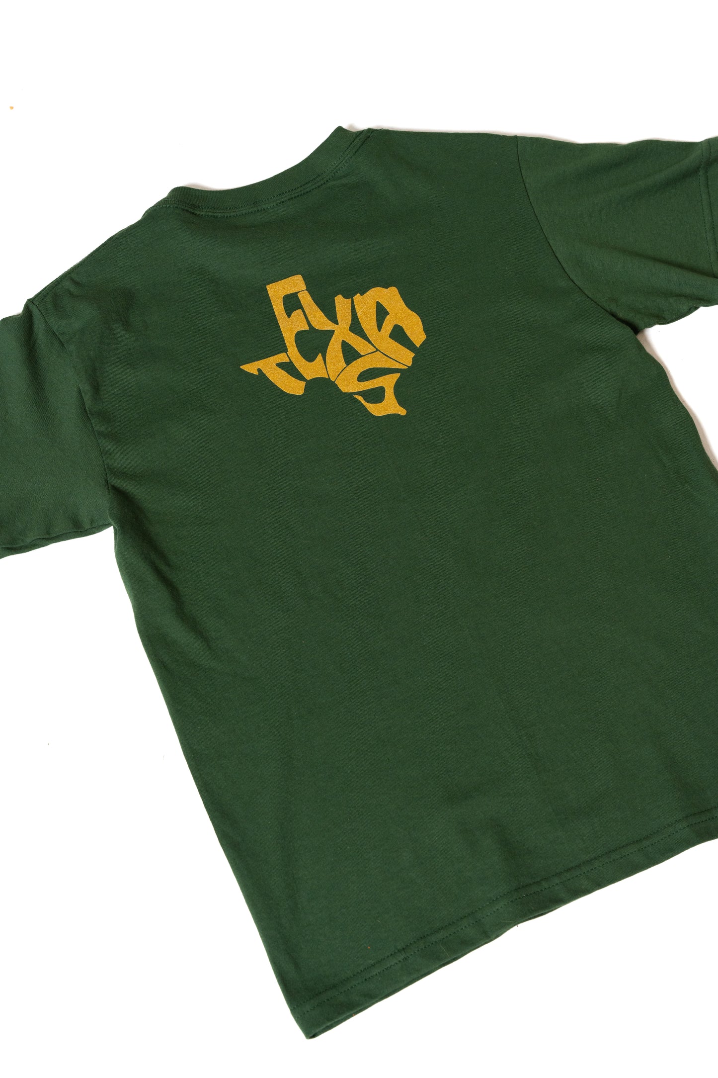 TXHSFB T-Shirt Green/Gold