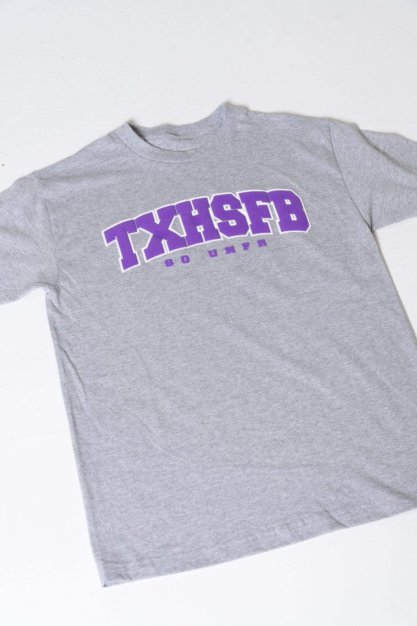 TXHSFB T-Shirt Purple/Grey